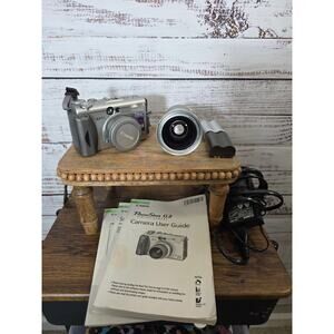 Canon Powershot G3 Digital Camera Silver Tested Works!